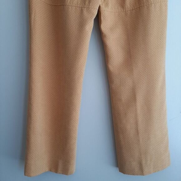 ERIC ALEXANDRE Faux Suede Shirt Jacket & Pants Set Tan Sz L | Eur 46 - Picture 12 of 13